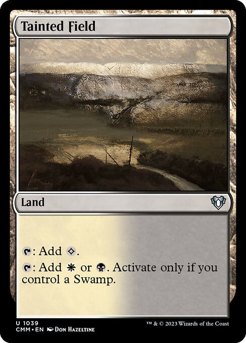 Tainted Field (cmm) (Commander Deck)