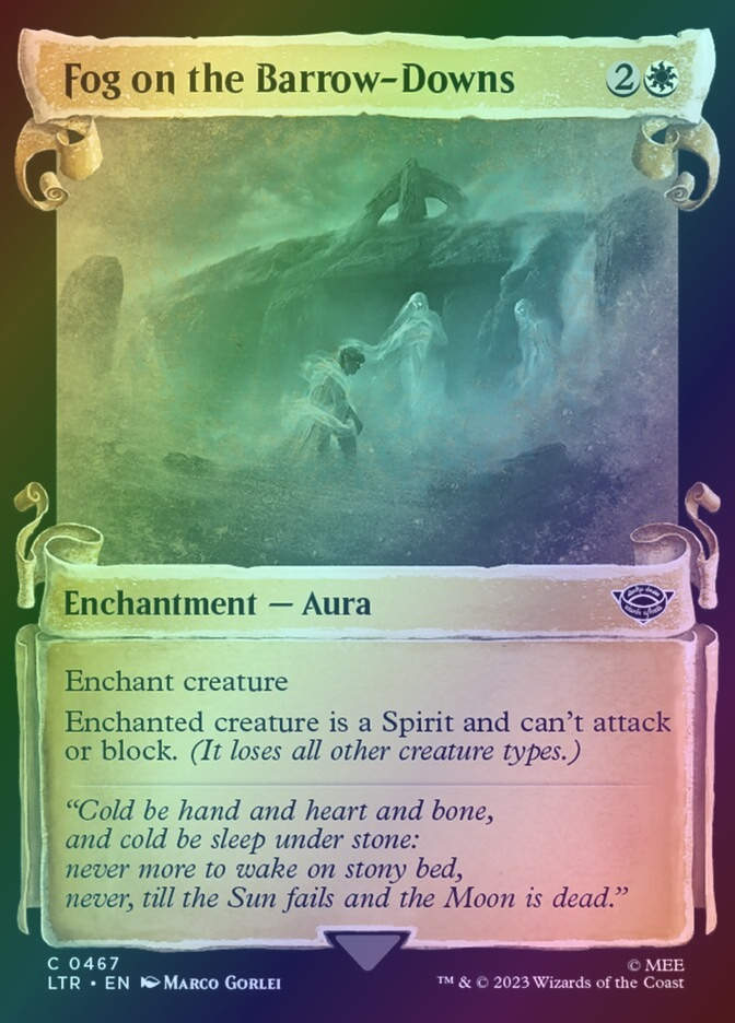 Fog on the Barrow-Downs (LTR) (467) / Showcase / Foil