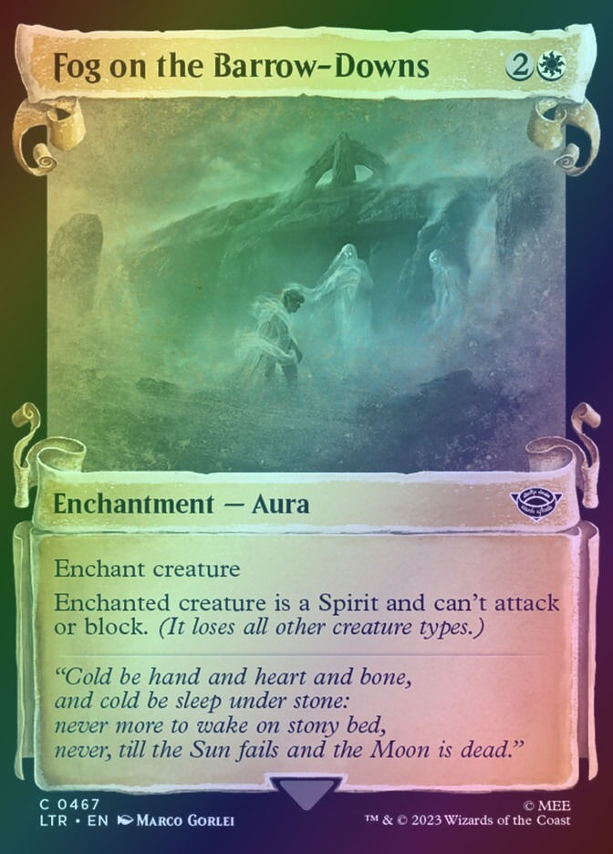Fog on the Barrow-Downs (LTR) (467) / Showcase / Foil