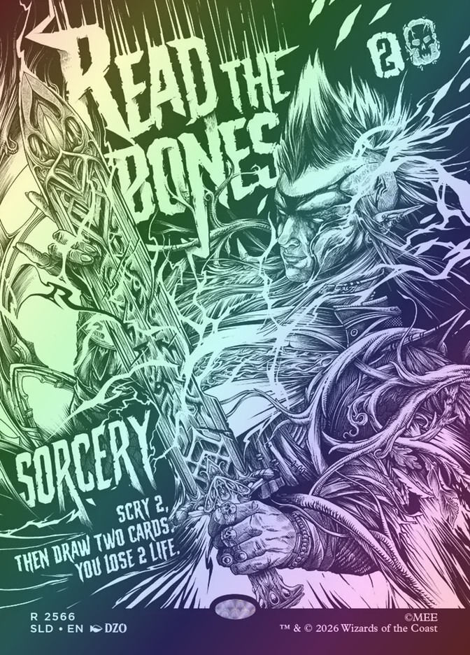 Read the Bones (SLD) (2566) / Borderless / Foil