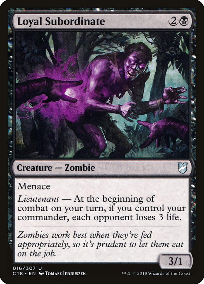 Loyal Subordinate (c18)