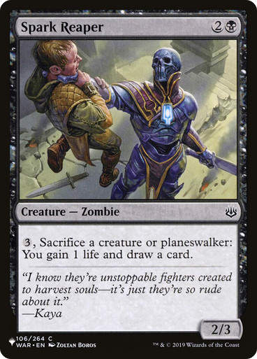 Spark Reaper (PLST) (WAR-106)