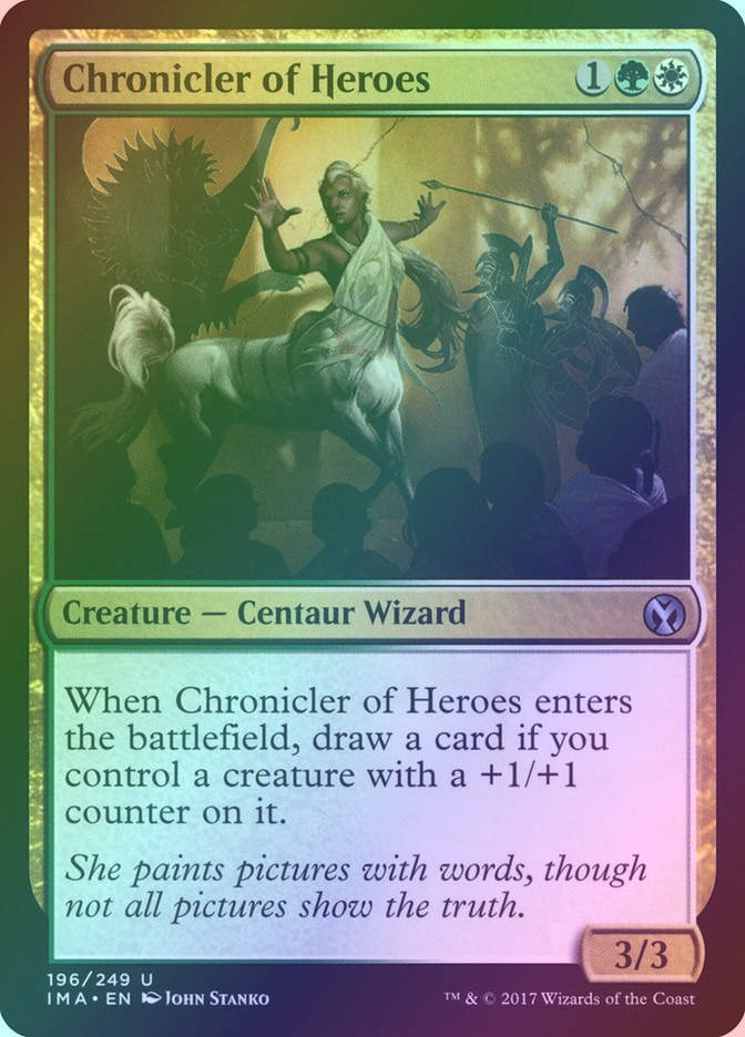 Chronicler of Heroes (IMA) (196) / Foil