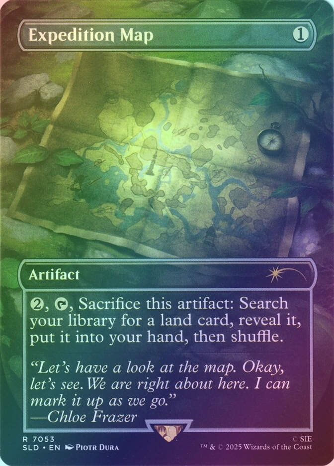 Expedition Map (SLD) (7053) / Borderless / Foil