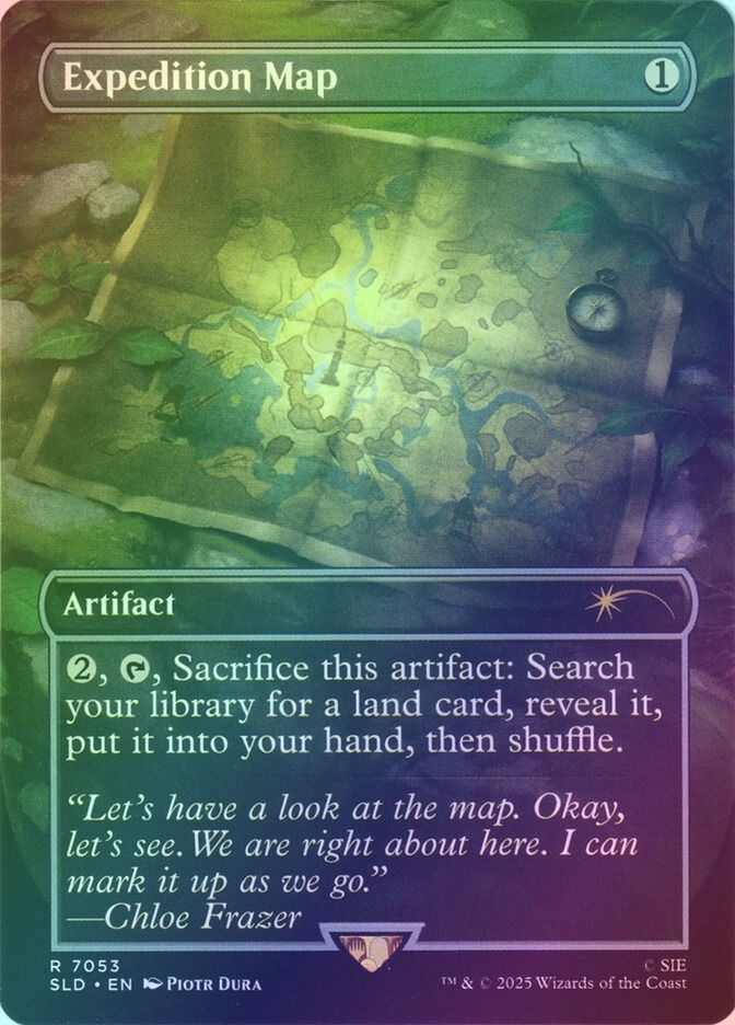 Expedition Map (SLD) (7053) / Borderless / Foil