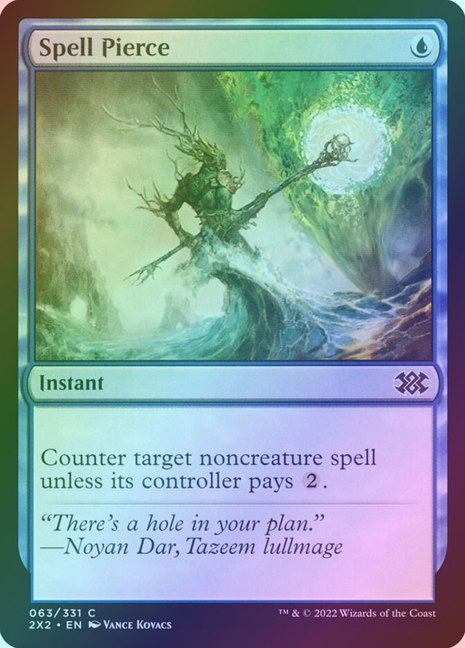 Spell Pierce (2X2) (63) / Foil