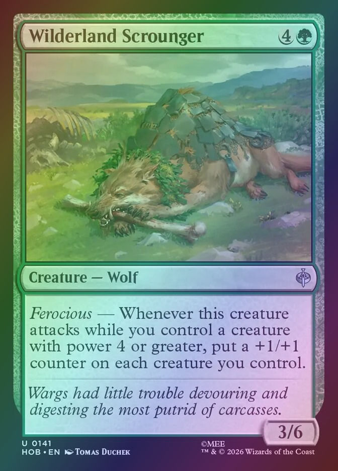 Wilderland Scrounger (HOB) (141) / Foil