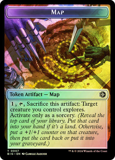 Map // Treasure (TBIG) / Foil