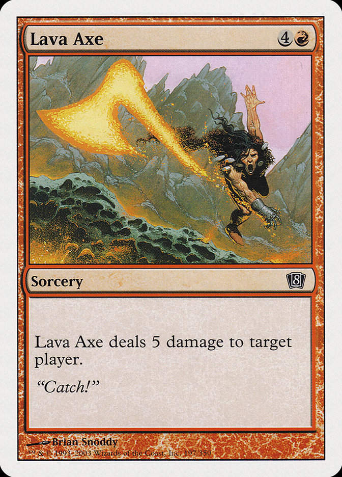 Lava Axe (8ED) (197)