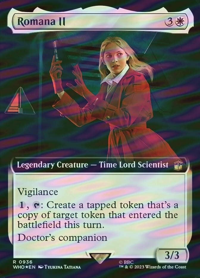 Romana II (WHO) (936) / Extended Art / Surge Foil