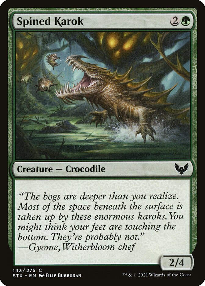 Spined Karok (STX) (143)