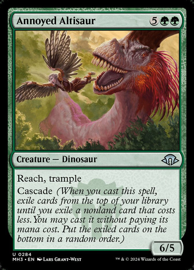 Annoyed Altisaur (MH3) (284)