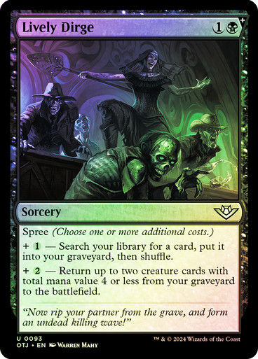 Lively Dirge (otj) (93) / Foil
