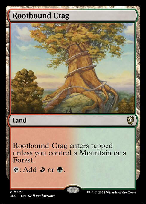 Rootbound Crag (blc) (326)