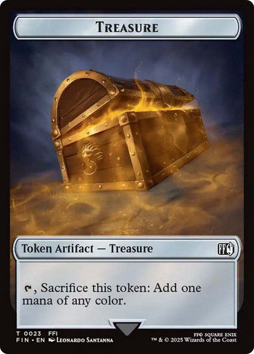 Hero Token T09 // Treasure (TFIN) — cara 2 de 2