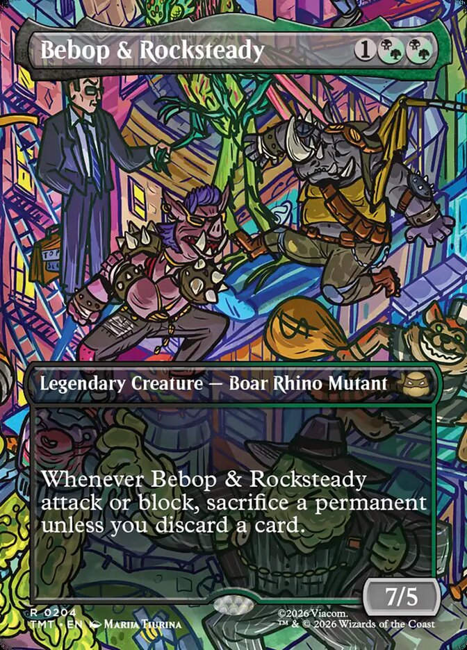 Bebop & Rocksteady (TMT) (204) / Borderless