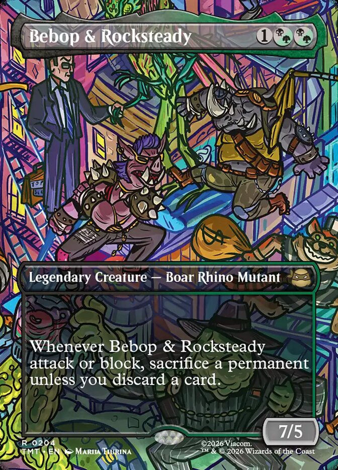 Bebop & Rocksteady (TMT) (204) / Borderless