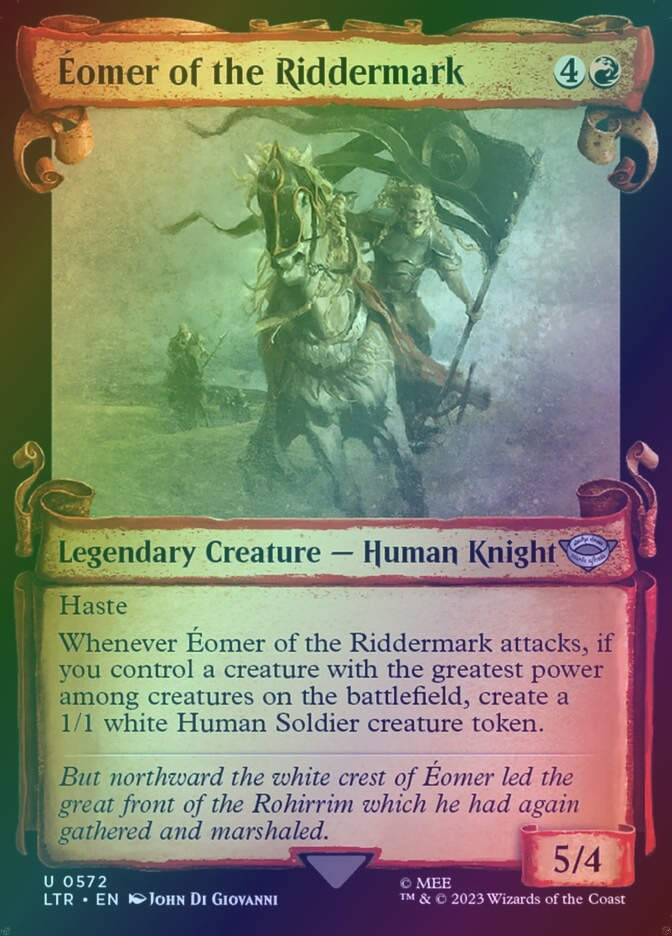 Éomer of the Riddermark (LTR) (572) / Showcase / Foil