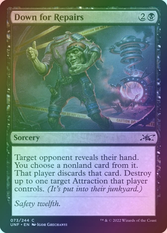 Down for Repairs (UNF) (73) / Foil