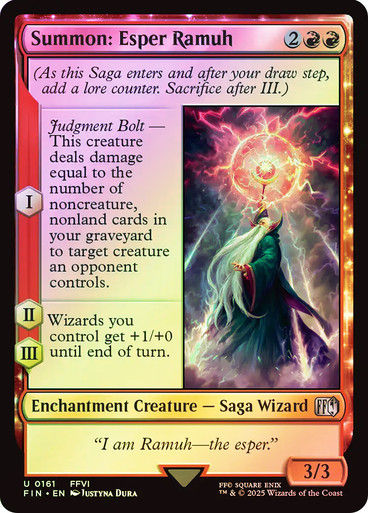 Summon: Esper Ramuh (FIN) (161) / Foil