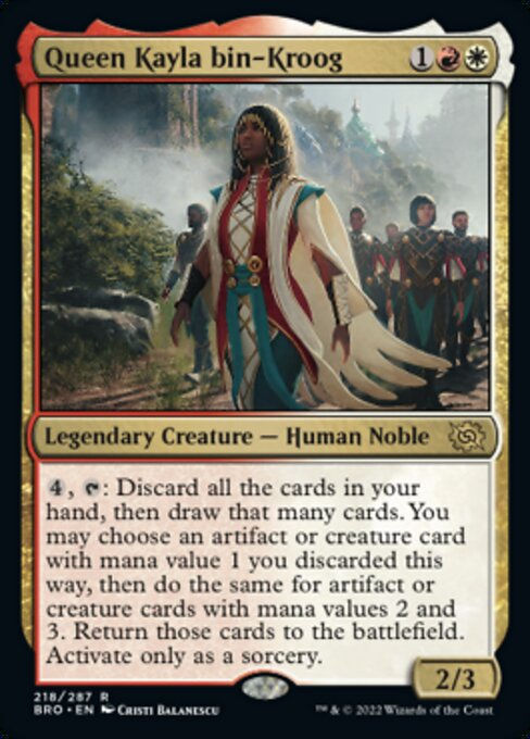 Queen Kayla bin-Kroog (BRO)