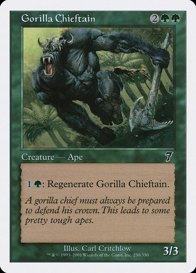 Gorilla Chieftain (7ED) (250)