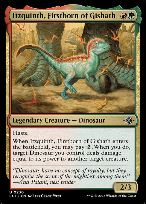 Itzquinth, Firstborn of Gishath (lci)
