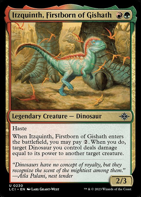 Itzquinth, Firstborn of Gishath (lci)