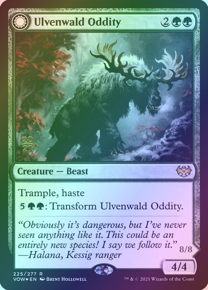 Ulvenwald Oddity // Ulvenwald Behemoth (PVOW) (225s) / Foil — cara 1 de 2