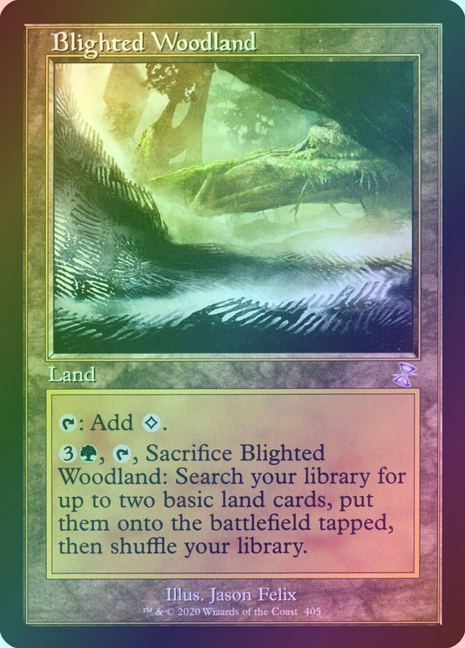 Blighted Woodland (TSR) (405) / Foil