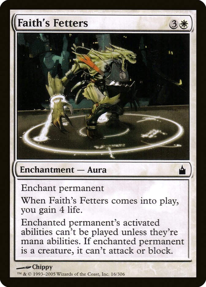 Faith's Fetters (rav)