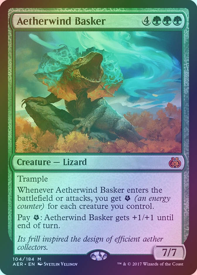 Aetherwind Basker (AER) (104) / Foil