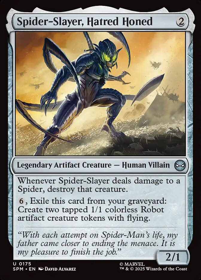 Spider-Slayer, Hatred Honed (SPM) (175)
