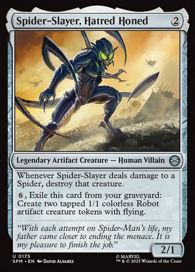 Spider-Slayer, Hatred Honed (SPM) (175)