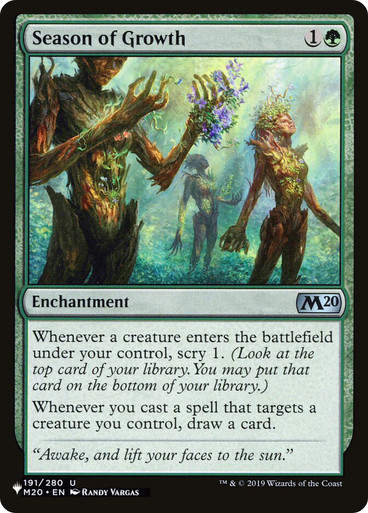 Season of Growth (PLST) (M20-191)
