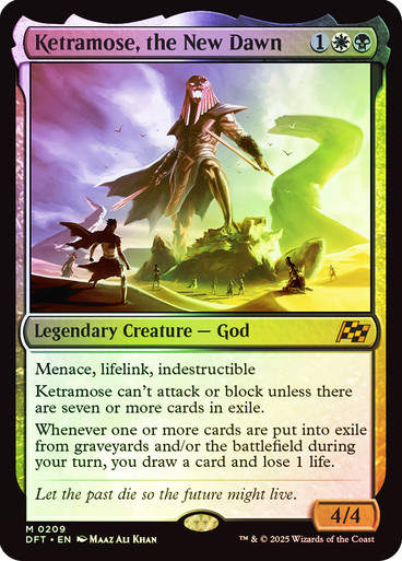 Ketramose, the New Dawn (DFT) (209) / Foil