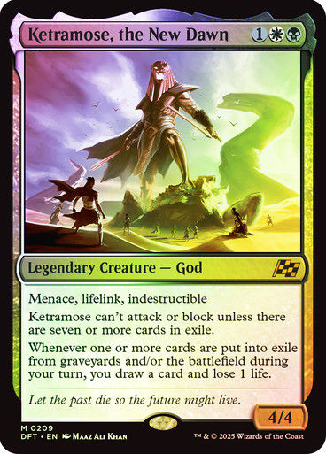Ketramose, the New Dawn (DFT) (209) / Foil