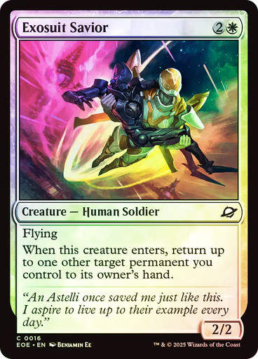 Exosuit Savior (EOE) (16) / Foil