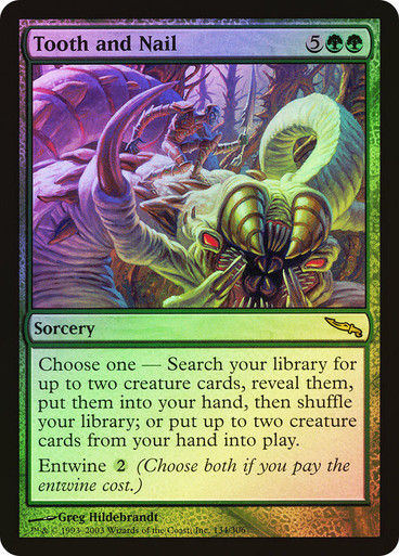 Tooth and Nail (MRD) (134) / Foil