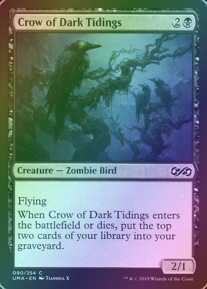 Crow of Dark Tidings (UMA) (90) / Foil