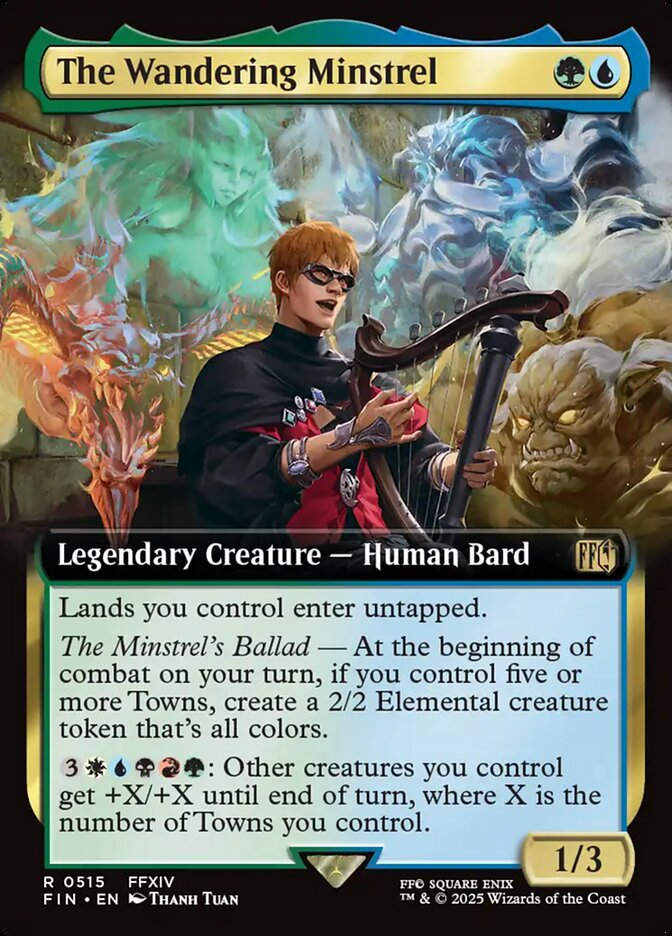 The Wandering Minstrel (FIN) (515) / Extended Art