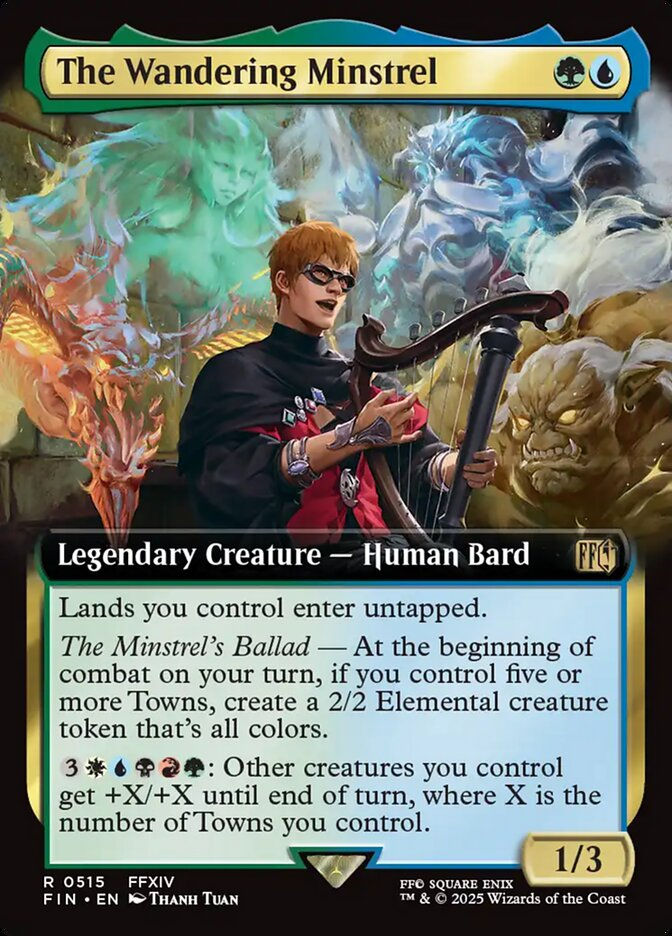 The Wandering Minstrel (FIN) (515) / Extended Art