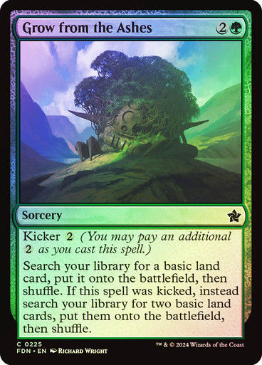 Grow from the Ashes (FDN) (225) / Foil