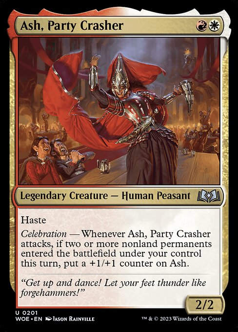 Ash, Party Crasher (woe)