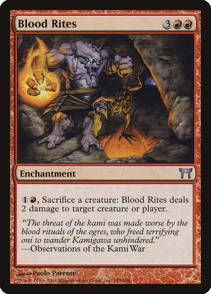 Blood Rites (CHK) (159)