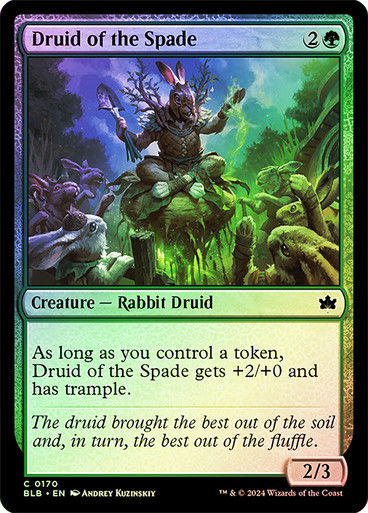 Druid of the Spade (blb) (170) / Foil