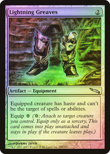 Lightning Greaves (MRD) (199) / Foil