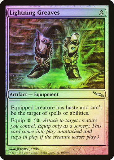 Lightning Greaves (MRD) (199) / Foil