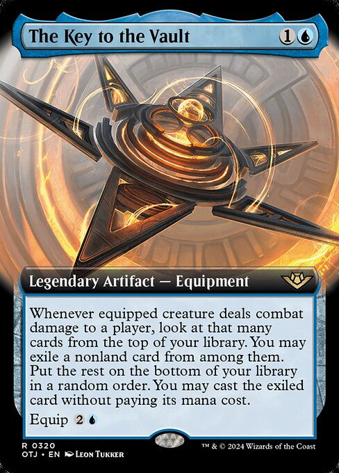 The Key to the Vault (otj) (320) / Extended Art