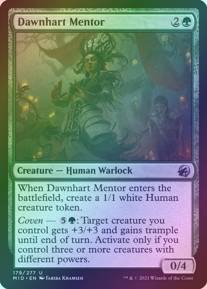 Dawnhart Mentor (MID) (179) / Foil